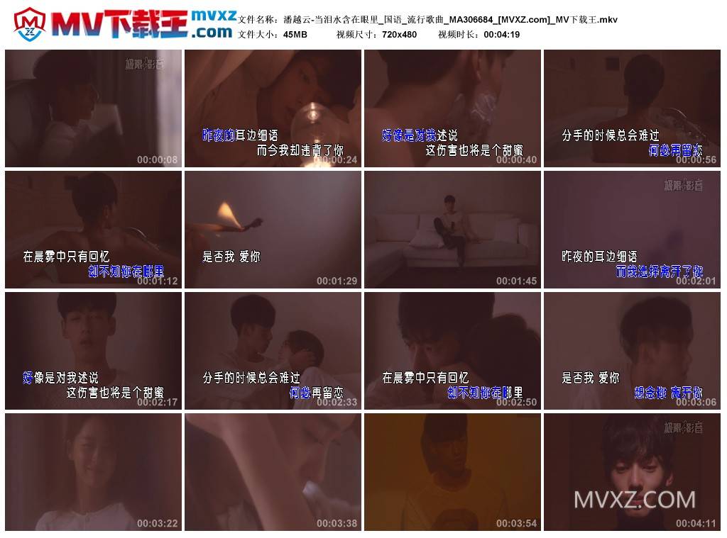 潘越云-当泪水含在眼里_国语_流行歌曲_MA306684